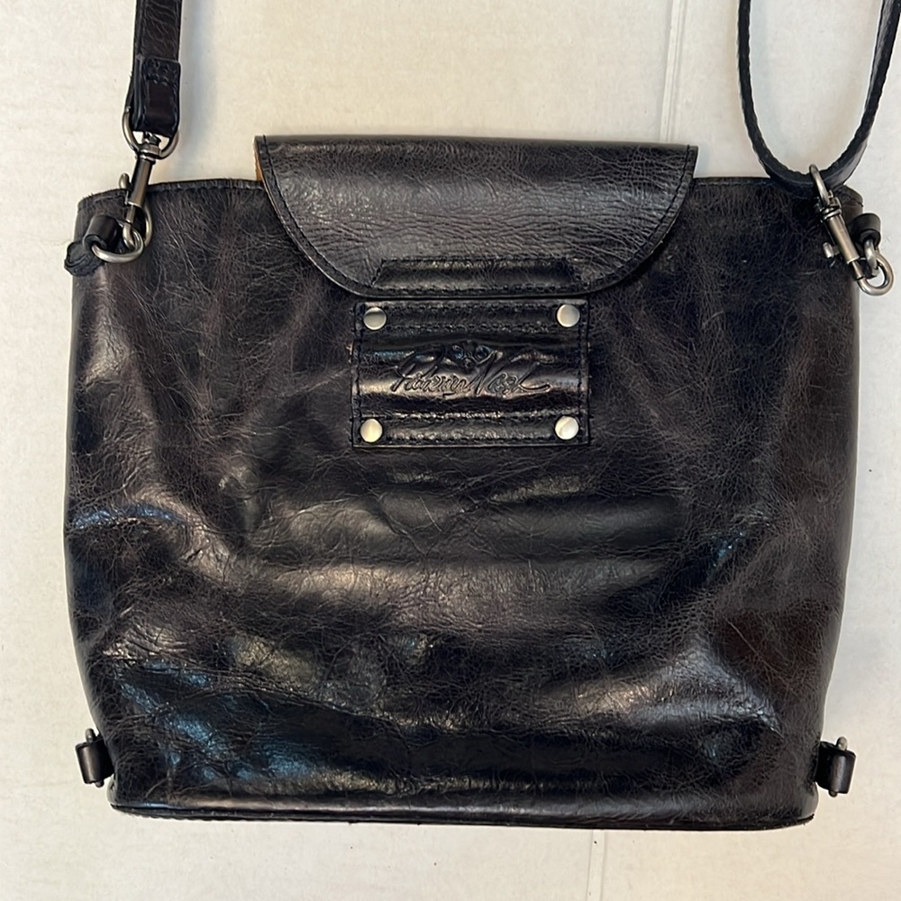 PATRICIA NASH BELLISSIMI CONVERTIBLE BACKPACK DISTRESSED GLAZE COLOR - Picture 7 of 16